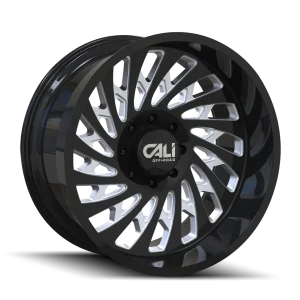Cali Off-Road – SWITCHBACK – Black – 20″x10″ -25mm – Summer Wheels – 9108-2173BM